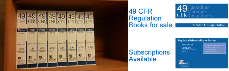 49 CFR Regualation Books and Subscriptions: