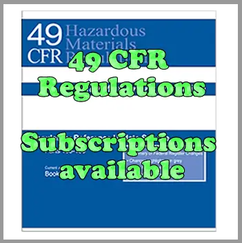 49 CFR Regulations