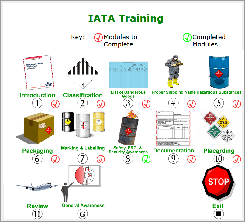 IATA/ICAO Online Web Based Training (WBT)