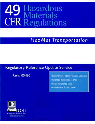 49 CFR Hazardous Materials Regulatory Reference Subscription